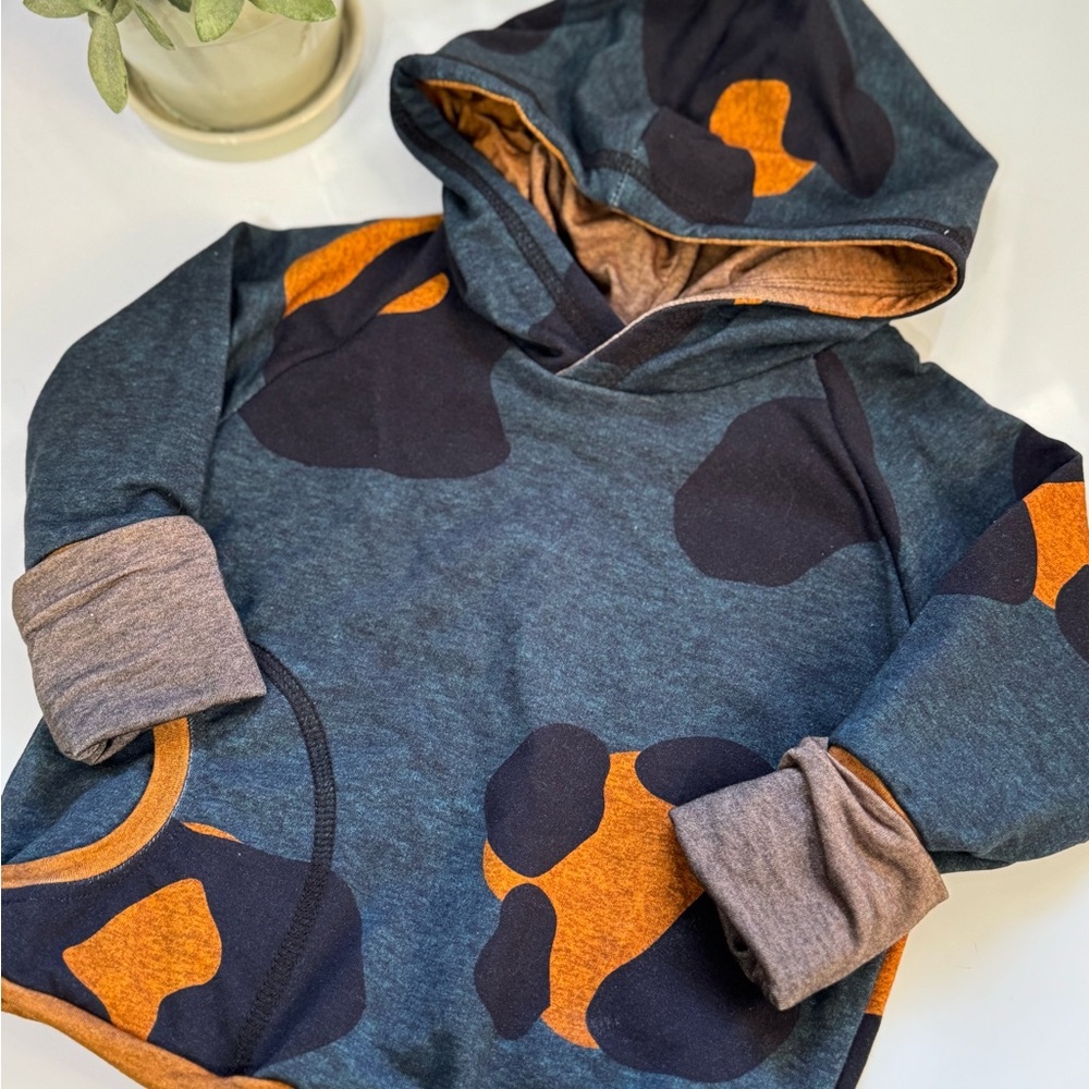 Bamboo Grow with me Hoodie 9M-3T
